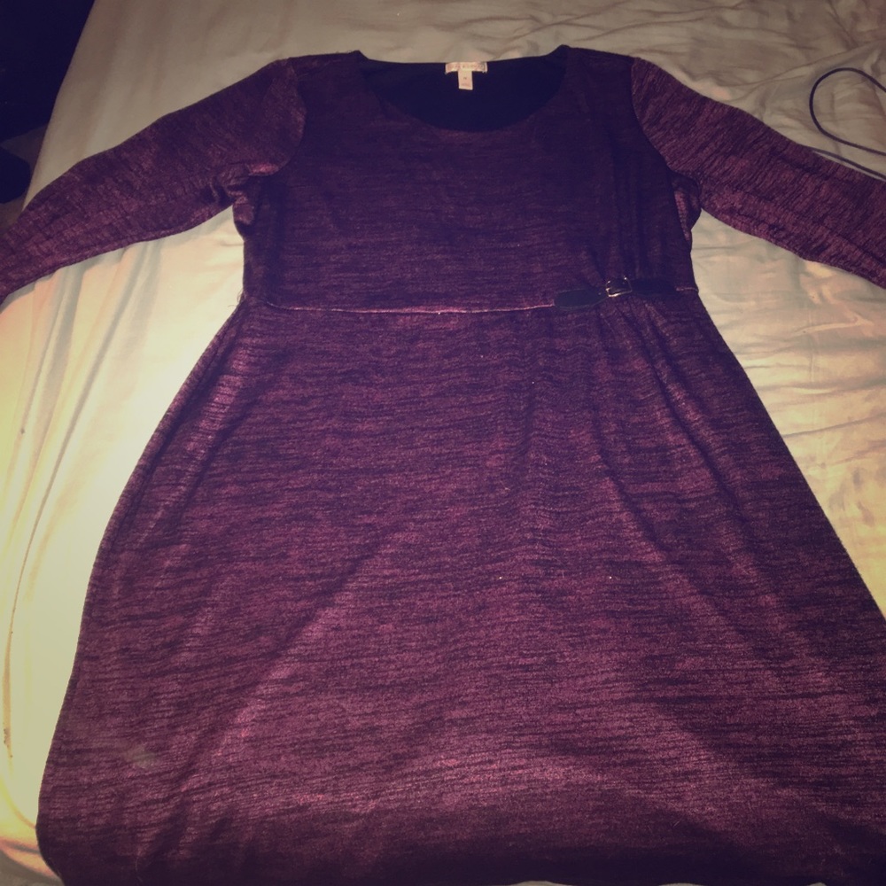 Dana Buchman purple plus size dress